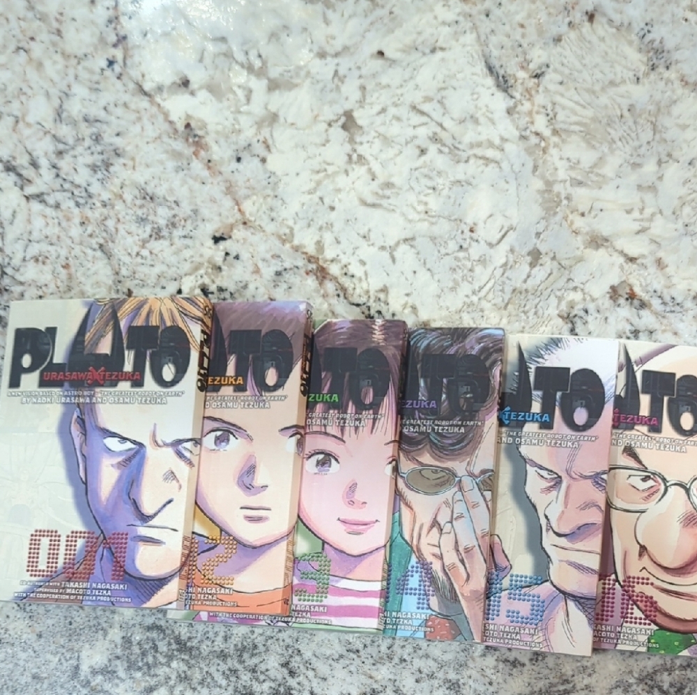 Pluto Manga Volumes 1-6 Set